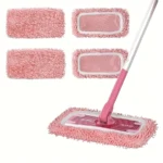 2 stücke Trockenen Kehren Tuch Chenille Mopp Tuch Abdeckung Set Swiffer Wiederverwendbare Pads Trockenen Kehrmaschine Waschbar Nachfüll Pads für hause 6