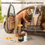 Grenintol C1 Teppichreiniger, 600W 25kPa Waschsauger, Tragbarer Polsterreiniger, Fleckenreiniger für Sofa, Auto, Teppich, Haustierflecken, Sprühextraktionsreiniger, Polsterreinigungsmaschine 7