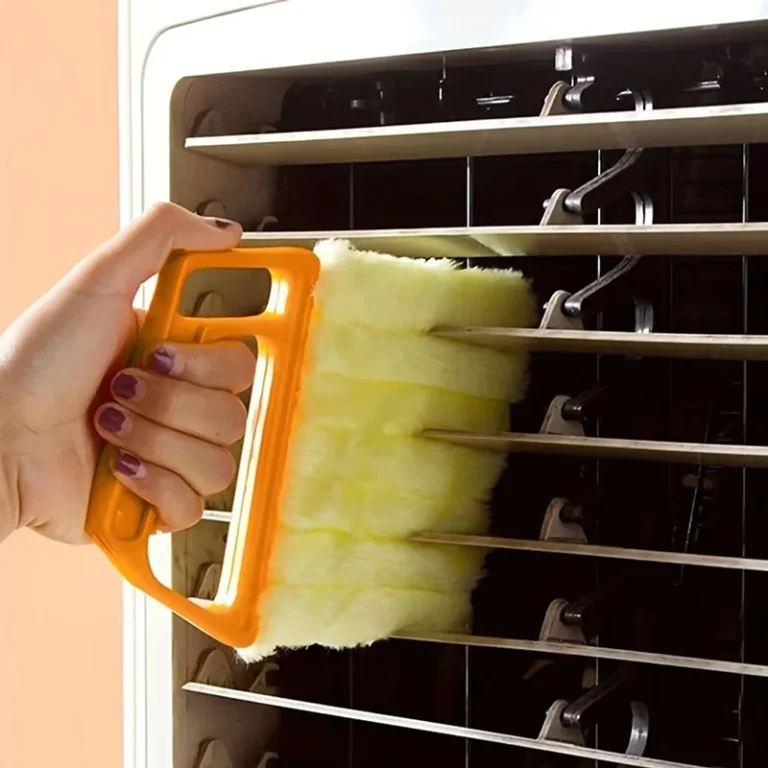 Vent Jalousien Reiniger Tuch Pinsel Auto Klimaanlage Mikrofaser Klimaanlage Duster Elektrische Fan Reiniger Waschbar Werkzeug 2