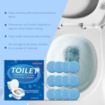 12/36/60 Stück Toilettenreinigungs-Brausetabletten reinigt hartnäckige Flecken gründlich, Urinflecken, entfernt Gerüche und Vergilbung, keine Rückstände 3
