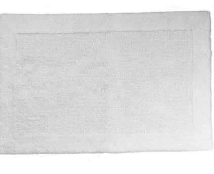 Ridder Badezimmerteppich Amelie ca 60 x 90 cm weiß