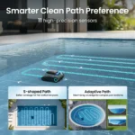 2026 Neuer Verbesserter Kabelloser Poolreinigungsroboter Aiper Scuba S1, Wand- & Wasserlinienreinigung, App-Unterstützung, Vier Intelligente Reinigungsmodi, Akkulaufzeit bis zu 180 Minuten, OTA-Upgrade 6