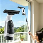 NEUER Hocheffizienter Elektrischer Glasreiniger Multifunktionaler Kunststoff-Handfensterreiniger Wiederaufladbarer Tür- und Fensterreiniger