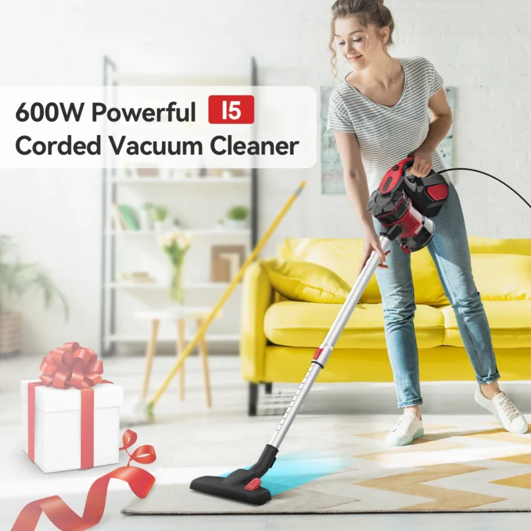 INSE I5 kabelgebundener Staubsauger, 600 W, 18.000 Pa, leistungsstarke 2-in-1-HEPA-Filter, Handstaubsauger für die Haarreinigung von Teppichen und Haaren zu Hause 2