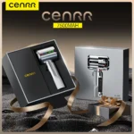 CENRR Neuer Auto-Staubsauger, kabellos, Mini, leistungsstarker tragbarer Hand-Autoreiniger, LED-Leistungsanzeige, Geschenklampe, Luftpistole, 7500 mAh 6