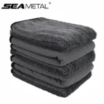 40x40/40x60/60x90CM Mikrofaser Handtücher 600GSM Ultra-Dickes Auto Waschen Handtuch Auto Extra Weiche Lappen Auto Pflege Reinigung Trocknen Tuch 6