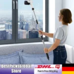 Elektrische Reinigungsbürste mit 4 vielseitigen Bürstenköpfen, IPX6, wiederaufladbarer Rollenreinigungswäscher für Badezimmer, Küche, Toilette 3