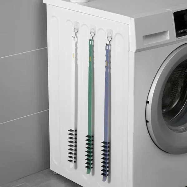 Tiefenreinigungsbürste für Waschmaschine, extra langer Griff und Schwammborsten, perfekt zum Entfernen starker Schmutz, zum Reinigen des Gadgets