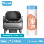 Smart Cat Litter Box Poop Bag Ersatz-Mülleimer für Neakasa M1 Automatische selbstreinigende Katzentoiletten-Reinigungsmittel