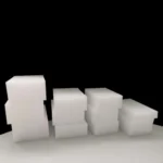 20 Stück Magische Melamin-Reinigungsschwämme für Küche, Büro und Bad, Nano-Reinigungsschwämme 10x6x2cm