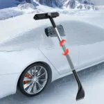 Winter Abnehmbare Schnee Schaber Pinsel Universal Schnee Reinigung Rakel Mit Griff Auto Fenster Teleskop Auto Reinigung Werkzeuge 2