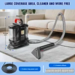 Fleckenreiniger, 450W Tragbarer Teppich- & Polsterreiniger, Sofa- und Teppichreinigungsmaschine, Handgehaltener Bodenfleckenentferner 3