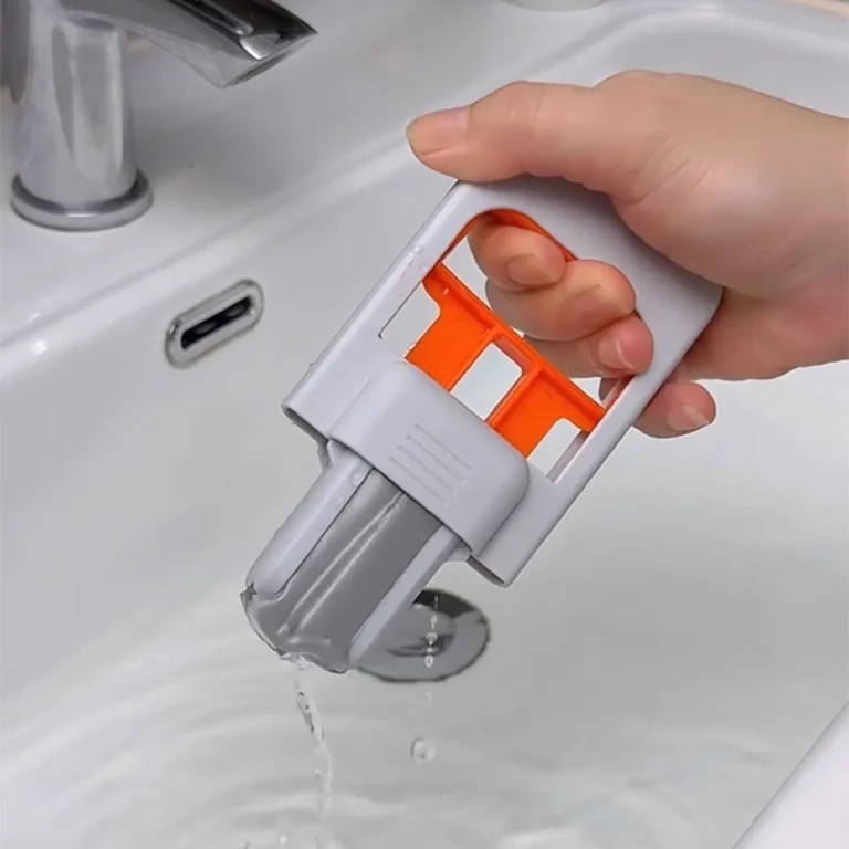 4-teiliges Set: Neuartiger Desktop-Reiniger – Schnelle Reinigung, faltbar, platzsparend, Handheld-System für Zuhause, Büro, Bad, Küche