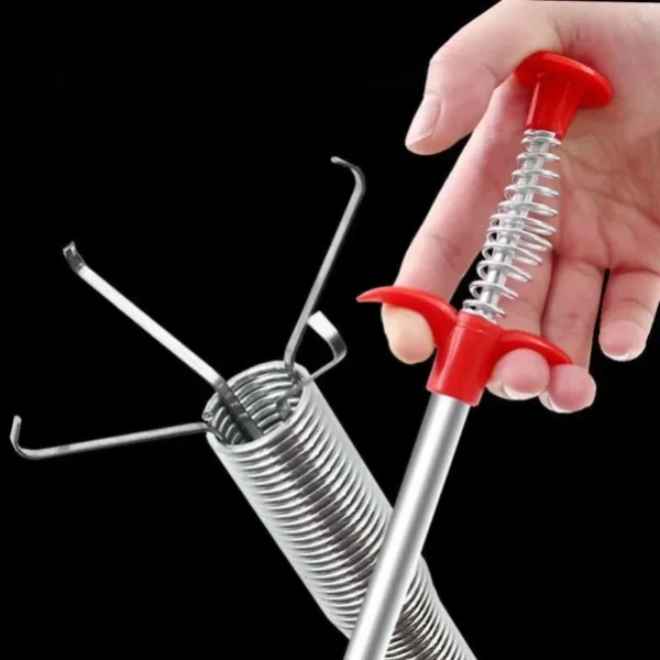Hand Pinch Reinigung Kanalisation Rohr Plunger Hand Pinches Vier Krallen Rohr Opener Abflüsse Vier Klaue Teleskop Bad Zubehör Hause