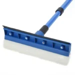 2-in-1 Multifunktions-Glaswischer Fensterreinigungsbürste für Zuhause Teleskopischer Schwamm-Abzieher Glasreiniger Wischer mit Langem Griff 3