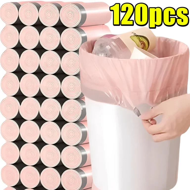 Kleine Müllsäcke mit Kordelzug, 4 Gallonen, dicker Kordelzug, kleine Müllsäcke für Küche, Badezimmer, Schlafzimmer, Zuhause, Büro, Müll