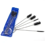 5 teile/satz Langlebige Nylon Kleine Pinsel Mini Pfeife Reiniger Pinsel Shisha Rohr Reinigung Edelstahl Pinsel für Glas Rohr 2