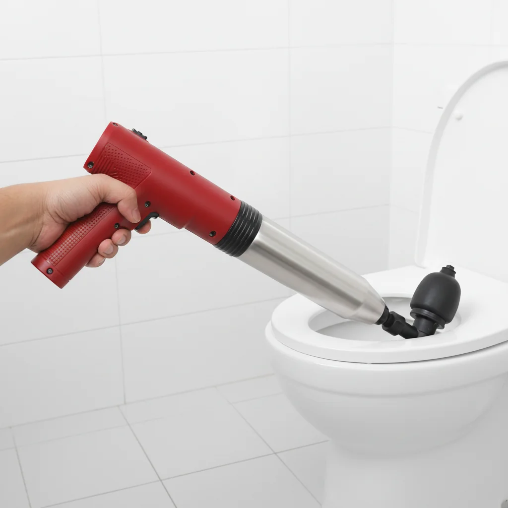 Hochdruck-Elektrischer Toilettenreiniger in Rot, 100-240V, 1500mAh Lithium-Batterie, Versiegeltes Anti-Rückfluss-Design Hochdruck-Elektrischer Toilettenreiniger in Rot, 100-240V, 1500mAh Lithium-Batterie, Versiegeltes Anti-Rückfluss-Design