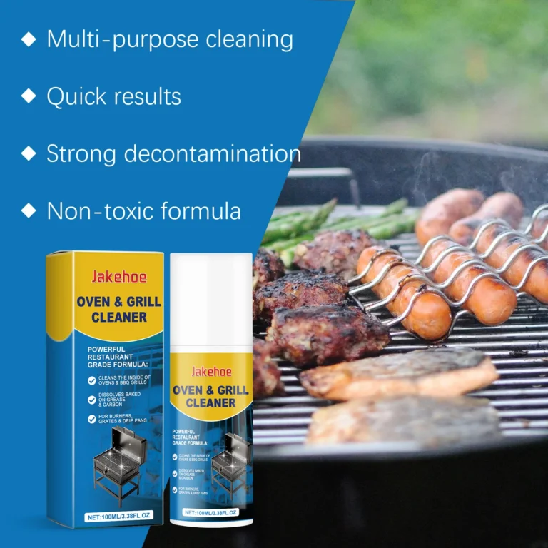 Für einen Spezialzweck-Grillreiniger, Ofenreiniger, starkes Reinigungsöl, Schmutzreinigung, hartnäckige Flecken, geeignet für Zuhause im Freien 2