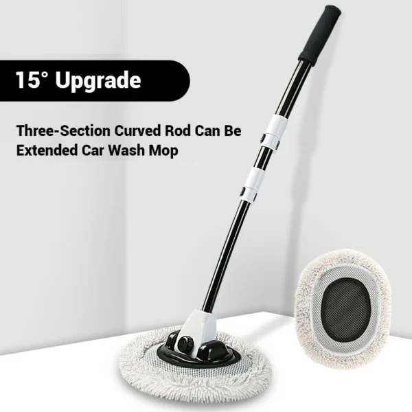 Auto Waschen Pinsel Auto Reinigung Pinsel Teleskop Langen Griff Mopp Weiches Haar Chenille Besen Universal Fenster Waschen Auto Zubehör