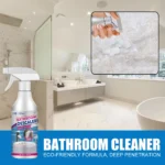 Badezimmer-Reinigungsspray für hartnäckige Flecken. Entfernen Sie schnell hartnäckige Flecken. Reiniger. Leistungsstarker Fleckenentferner für Badewannen-WC 4