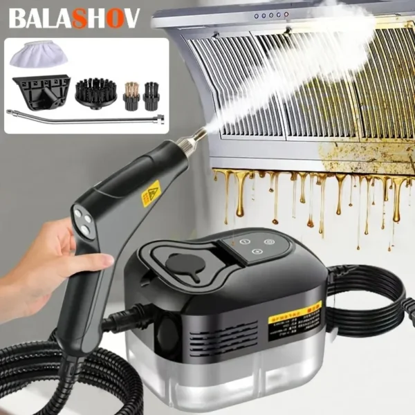 2500 W Hochdruck-Dampfreiniger, Hochtemperatur-Waschmaschine für die Reinigung von Klimaanlagen, Küchenhauben, Autoboden zu Hause