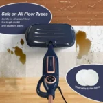 Dampfreiniger mit drehbarem Wischpad, 10-in-1, leichter Spin-Mop, 1300 W, leistungsstarker Bodendampfer für Zuhause, Hartholz, Laminat, VM6 3