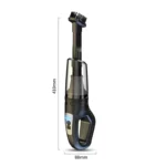 120 W tragbarer Auto-Staubsauger, USB-Aufladung, kabelloser Handstaubsauger, leistungsstarke Saugkraft für Auto/Zuhause/Büro/Haustierhaare 6