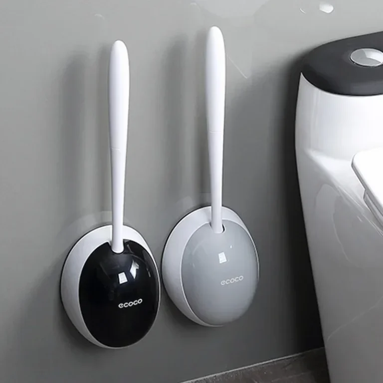 Silikon Wc Pinsel Für WC Zubehör Drainable Wc Pinsel Wand-Montiert Reinigung Werkzeuge Hause Badezimmer Zubehör Sets