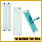 Flaches Mopp-Pad für Leifheit Clean Twist XL Micro Duo Mop, waschbares und wiederverwendbares Reinigungspad, Heim-Bodenreinigungsmopp-Zubehör