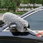 Professioneller Auto-Staubwedel Mikrofaser-Reinigungsbürste Teleskopischer Langer Griff Auto-Waschmop Kratzfreier Auto-Detailing Staubentferner 5