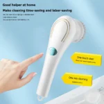 5-in-1 USB Wiederaufladbare Elektrische Haushaltsreinigungsbürste Multifunktionale Spülbürste für Küche und Toilette 4