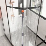 50 cm drehbarer magischer Gummibesen, Silikon-Mopp, Handstaubbesen, Heim-Bodenreinigung, Rakel, Wischer, Bodenbelag, Haushaltsutensilien 4