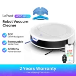 Lefant M310 Ultra Roboterstaubsauger und Wischmopp, 6000 Pa Saugkraft – schlanker Roboterreiniger mit ToF-LiDAR-Navigation