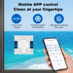Fensterputzroboter Liectroux YW509, 4-Wege-Wasserspray, Reinigungsroboter für Zuhause, Glasboden, Wandfliesen, Roboterstaubsauger für Wi 4