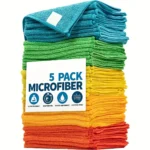 10/5/3 Stück Mikrofaser-Reinigungstuch, Geschirrspültuch, Haushaltslappen, Küche, Badezimmer, Reinigungstuch, langlebiges, saugfähiges Handtuch 2