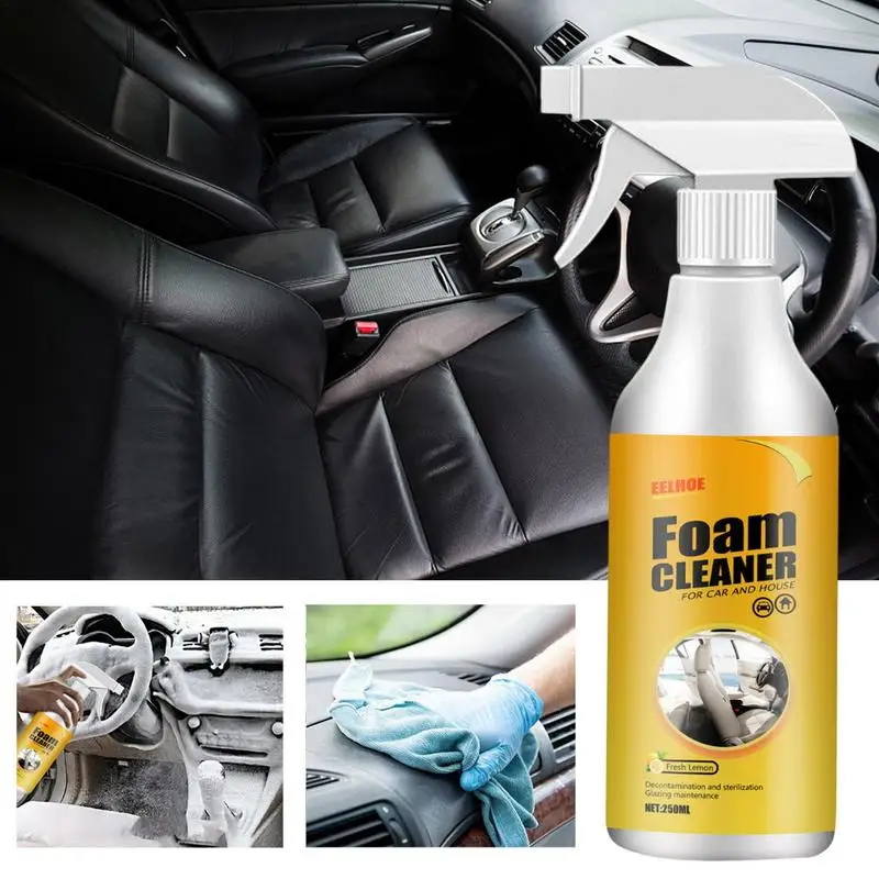 100/250ml Mehrzweck schaum reiniger Leder Clean Wash Innen verkleidung Sitz Leder Decke Clean Wash Sprüh mittel Schaum reiniger 100/250ml Mehrzweck schaum reiniger Leder Clean Wash Innen verkleidung Sitz Leder Decke Clean Wash Sprüh mittel Schaum reiniger