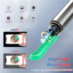Smart Visuelle Ohr Reiniger HD Ohr Sticks Otoskop USB C Lade Endoskop Wachs Entfernung Werkzeug Earpick MIni Kamera Gesundheit Pflege Set 3