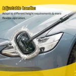 Neue Auto Waschen Mopp Reinigung Pinsel Teleskop Langen Griff Reinigung Mopp Versenkbare Gebogen Bar Auto Waschen Pinsel Auto Reinigung Werkzeuge 3