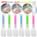 20/30cm Flaschen reinigungs bürste langer Griff weiche Schwamm bürste Wasser flasche Glas becher Wasch reiniger Werkzeug für Flaschen vakuum flaschen