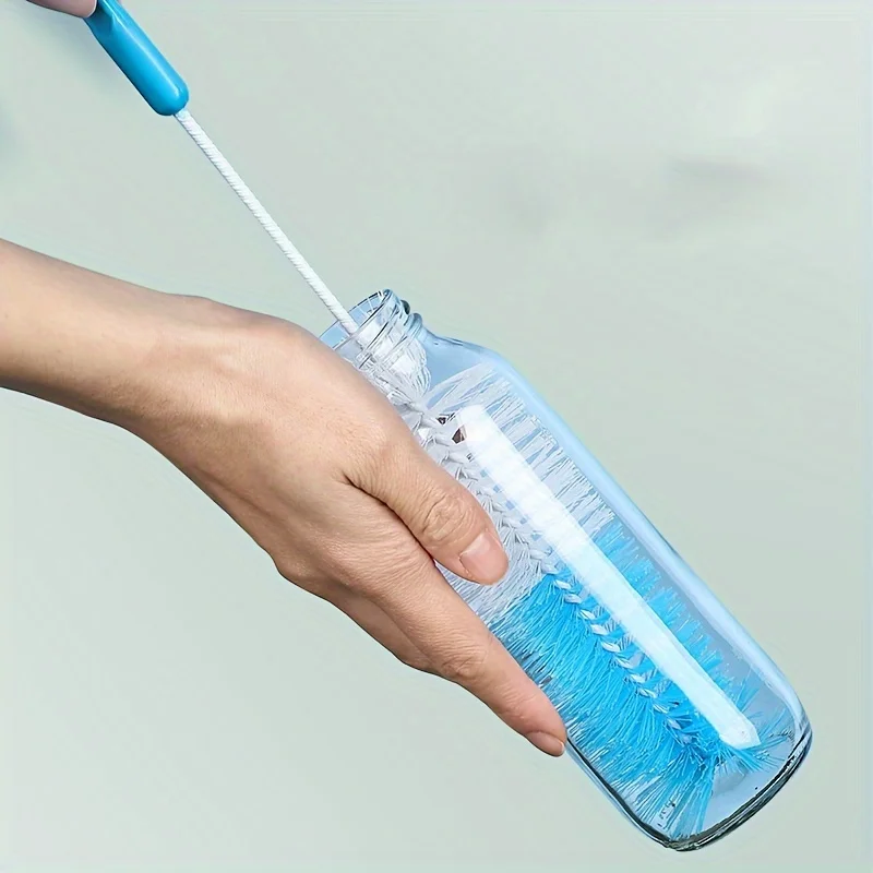 Langstieliger Tassenbürste, Küchen-Glasflaschen-Reinigungsbürste, Milchflaschen- und Teetassen-Schrubber, Reinigungswerkzeug ohne Strombedarf Langstieliger Tassenbürste, Küchen-Glasflaschen-Reinigungsbürste, Milchflaschen- und Teetassen-Schrubber, Reinigungswerkzeug ohne Strombedarf