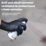 Einweg Nitril Schwarz Latex Handschuhe Kochen Waschen Radfahren Handschuh Haushalt Antistatische Reinigung Handschuhe Friseur Nail art Werkzeug 5