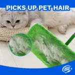 JINYUDOME 3 Stück wiederverwendbare Mikrofaser-Mopp-Pads für Swiffer XL Sweeper-Nachfüllungen, waschbar, grün, Trocken- und Nasswisch-Bodentücher, 43,2 x 12,7 cm 4