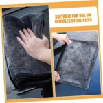 1-10 Stück 40x40cm Mikrofasertücher Auto 40x60cm Trocknungs- und Reinigungstücher für Auto, Haus, Küche, Fenster, Reinigungszubehör 5