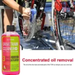Fahrradkettenreiniger 100 ml Fahrrad-Antriebsstrangreiniger, Reinigungs- und Wartungsflüssigkeit, Entfettungsspray für faltbare Rennrad-MTB-Fahrräder 6