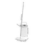 Flacher Mopp mit Eimer, einfache Mopppflege, agile Manöver für Schlafzimmer, Toilette, Hotel, Büro, Küche, Reinigung, Wand, Glasboden 5