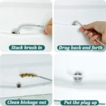Kühlschrank Abfluss Sauber Pinsel Waschen Pinsel Saug Spritze Schlauch Kühlschrank Reiniger Stick Dredge 1,5 M Ablauf Loch Kit Reinigung Werkzeuge 6