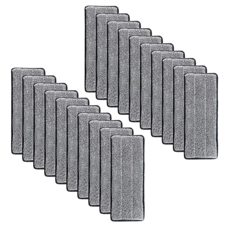 3-20 stücke Mikrofaser Mopp Pad Ersatz Mikrofaser Waschbar Spray Mopp Staub Mopp Haushalt Mopp Kopf Reinigung pad grau farbe 2