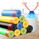 Bunte Verdickung Kordelzug Müllsäcke Große Kapazität Handheld Müll Tasche für Küche Haushalt Einweg Abfall Taschen 2