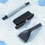 Winter Abnehmbare Schnee Schaber Pinsel Universal Schnee Reinigung Rakel Mit Griff Auto Fenster Teleskop Auto Reinigung Werkzeuge 3